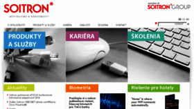 What Soitron.sk website looked like in 2016 (8 years ago)
