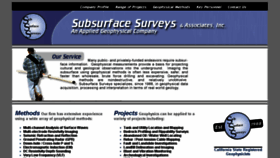 What Subsurfacesurveys.com website looked like in 2016 (8 years ago)