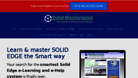 What Solidmastermind.com website looked like in 2016 (8 years ago)