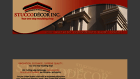 What Stuccodecor.com website looked like in 2016 (8 years ago)