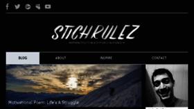 What Stichrulez.com website looked like in 2016 (8 years ago)