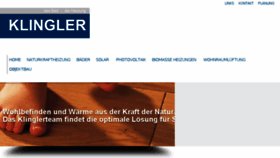 What Solarklingler.at website looked like in 2016 (8 years ago)