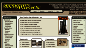 What Storeguns.com website looked like in 2016 (8 years ago)