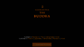 What Siddharthathebuddha.com website looked like in 2016 (8 years ago)