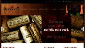 What Serradovinhos.com.br website looked like in 2016 (8 years ago)