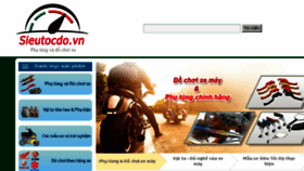 What Sieutocdo.vn website looked like in 2016 (8 years ago)