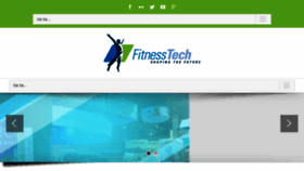 What Sportsandfitnesstech.com website looked like in 2016 (8 years ago)