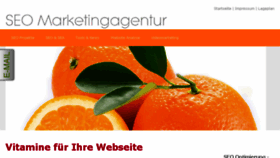 What Seo-marketingagentur.at website looked like in 2016 (8 years ago)