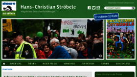 What Stroebele-online.de website looked like in 2016 (8 years ago)