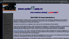 What Soferiteste.ro website looked like in 2016 (8 years ago)