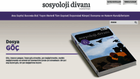 What Sosyolojidivani.com website looked like in 2016 (8 years ago)