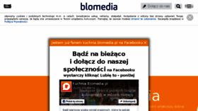What Smaczneblogi.pl website looked like in 2016 (8 years ago)