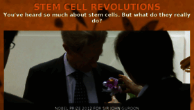 What Stemcellrevolutions.com website looked like in 2016 (8 years ago)