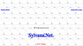 What Sylvana.net website looked like in 2016 (8 years ago)