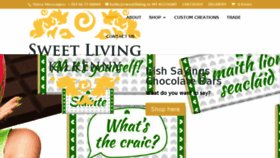 What Sweetliving.ie website looked like in 2016 (8 years ago)