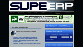 What Supeerp.com.br website looked like in 2016 (8 years ago)