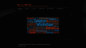 What Synapsys-informatique.com website looked like in 2016 (8 years ago)