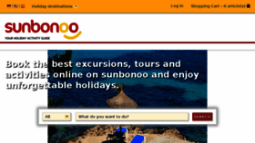 What Sunbonoo.de website looked like in 2016 (8 years ago)