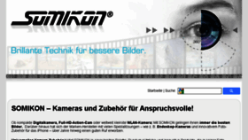 What Somikon.de website looked like in 2016 (8 years ago)
