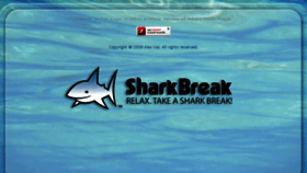 What Sharkbreak.com website looked like in 2016 (8 years ago)