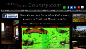 What Silverrailscountry.com website looked like in 2016 (8 years ago)