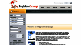 What Simplyhomeexchange.com website looked like in 2016 (8 years ago)