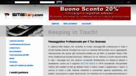 What Smsitaly.com website looked like in 2016 (8 years ago)