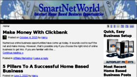 What Smartnetworld.com website looked like in 2016 (8 years ago)