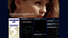 What Sudoku.jouwpagina.nl website looked like in 2016 (8 years ago)