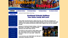 What Sunkissed-orlando-holidays.com website looked like in 2016 (8 years ago)
