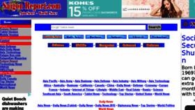 What Saigonreport.com website looked like in 2016 (8 years ago)