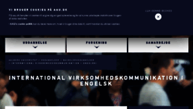 What Siv.aau.dk website looked like in 2016 (8 years ago)
