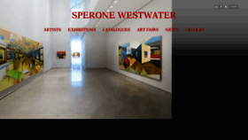 What Speronewestwater.com website looked like in 2016 (9 years ago)