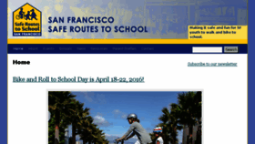 What Sfsaferoutes.org website looked like in 2016 (8 years ago)