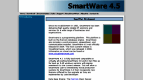 What Smartware4.com website looked like in 2016 (8 years ago)