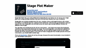 What Stageplotmaker.com website looked like in 2016 (8 years ago)
