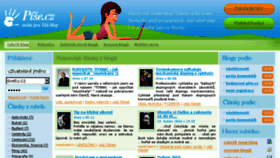 What Svetu.cz website looked like in 2016 (8 years ago)
