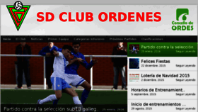 What Sdordenes.es website looked like in 2016 (8 years ago)