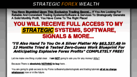 What Strategicforexwealth.com website looked like in 2016 (8 years ago)