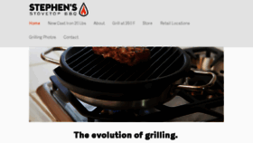 What Stephensstovetopbbq.com website looked like in 2016 (8 years ago)