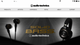 What Sea.audio-technica.com website looked like in 2016 (8 years ago)