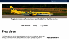 What Startbahn-berlin.de website looked like in 2016 (8 years ago)