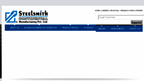 What Steelsmith.co.in website looked like in 2016 (8 years ago)