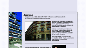 What Schele.ro website looked like in 2016 (8 years ago)