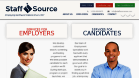 What Staffsourceusa.com website looked like in 2016 (8 years ago)