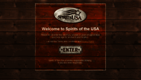 What Spiritsusa.com website looked like in 2016 (8 years ago)