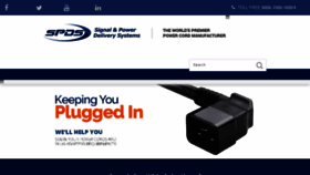 What Signalandpower.com website looked like in 2016 (8 years ago)