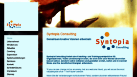 What Syntopia.de website looked like in 2016 (8 years ago)