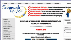 What Schmuckpalast.ch website looked like in 2016 (8 years ago)