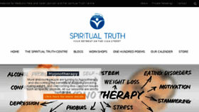 What Spiritualtruth.co.uk website looked like in 2016 (8 years ago)